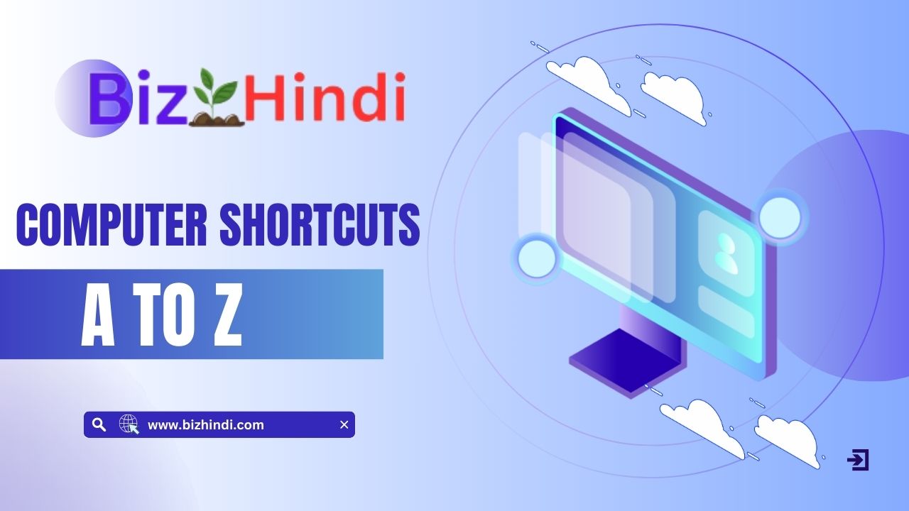 Computer Shortcuts A to Z