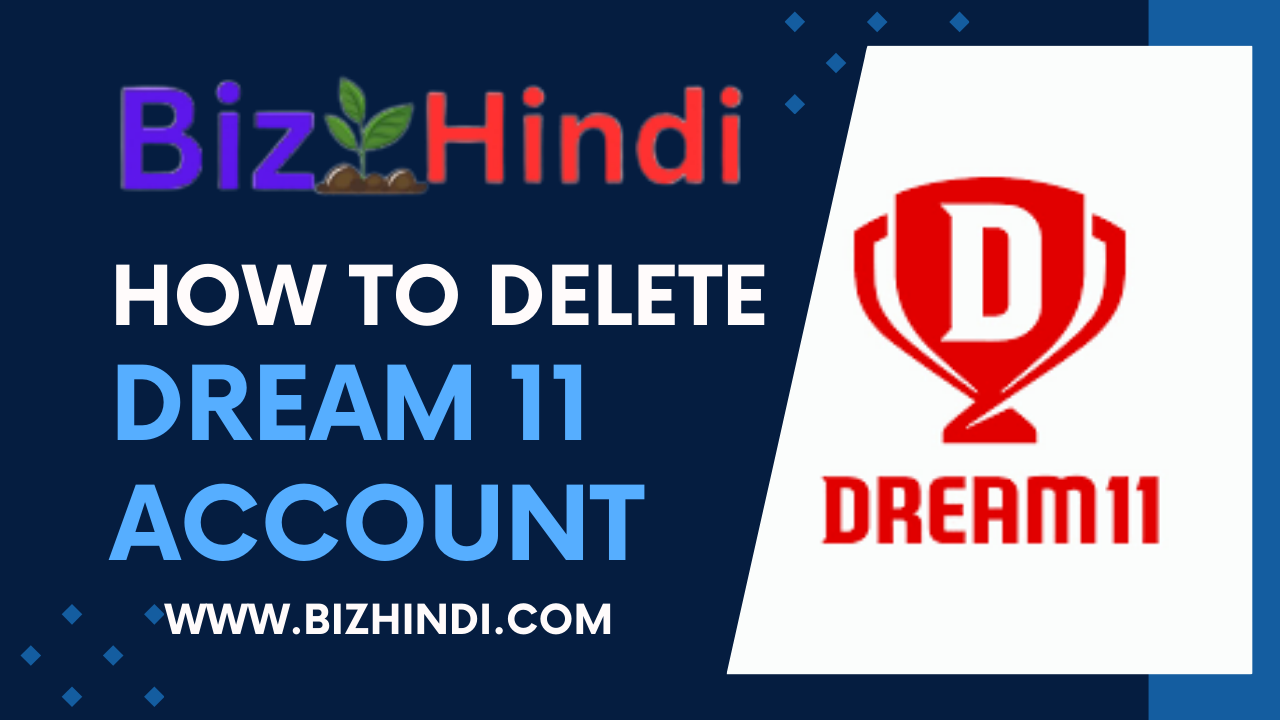 how to delete dream11 account